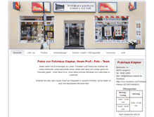 Tablet Screenshot of fotohaus-kiepker.de